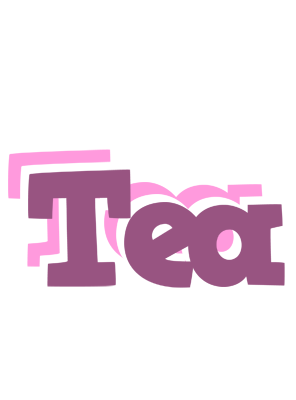 Tea relaxing logo