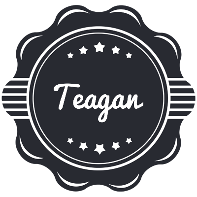 Teagan badge logo