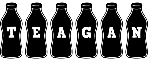 Teagan bottle logo