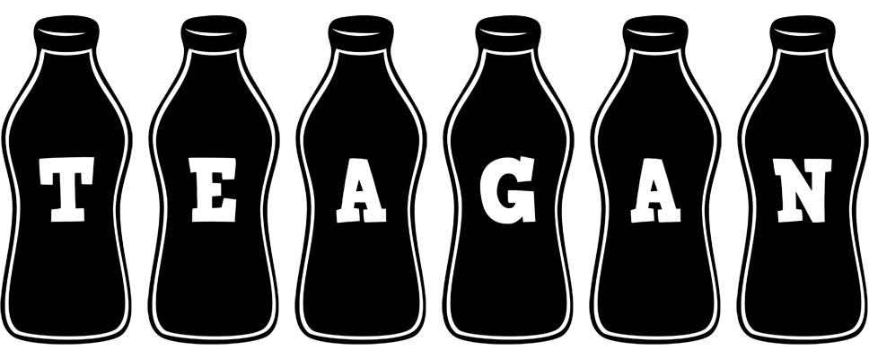 Teagan bottle logo