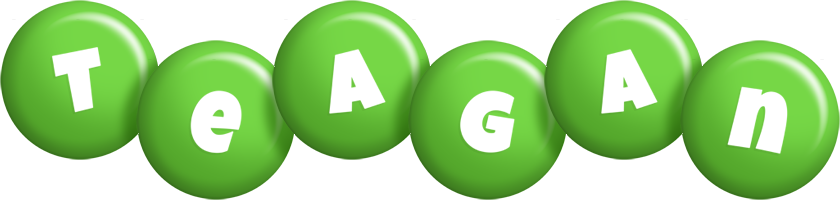 Teagan candy-green logo