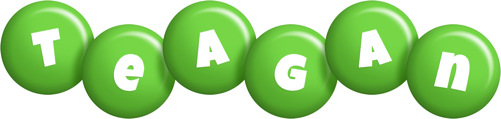 Teagan candy-green logo