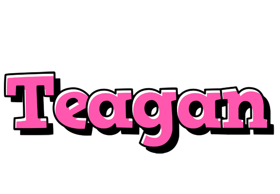 Teagan girlish logo