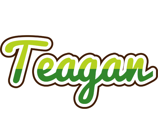 Teagan golfing logo