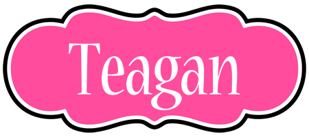 Teagan invitation logo