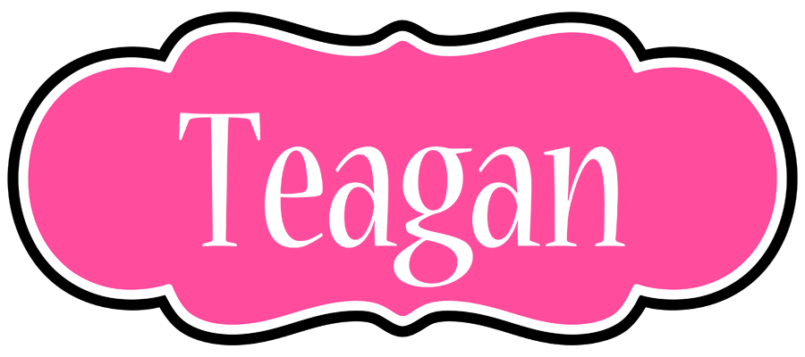 Teagan invitation logo