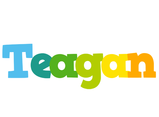 Teagan rainbows logo