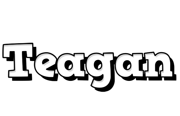 Teagan snowing logo