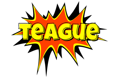 Teague bazinga logo