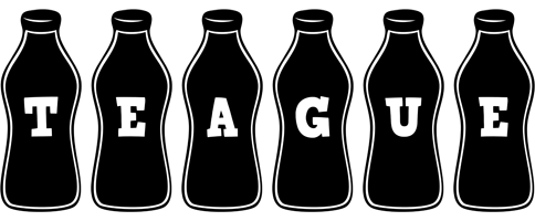 Teague bottle logo