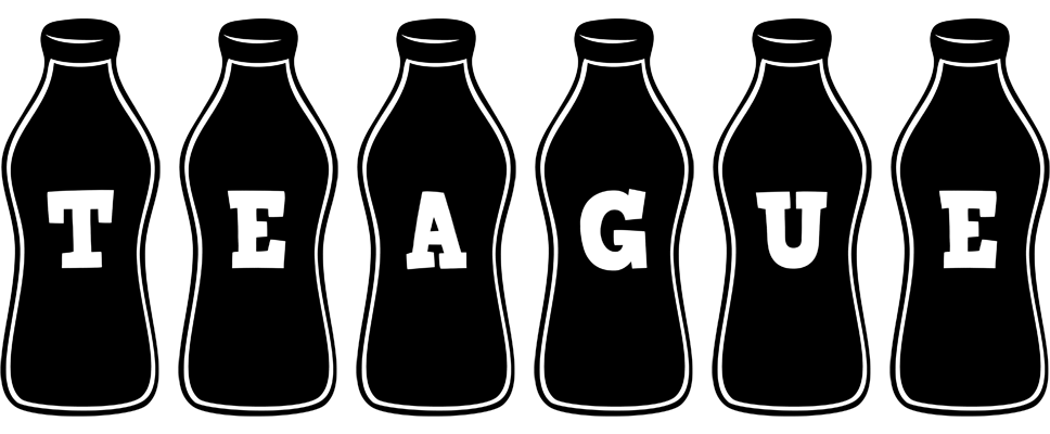 Teague bottle logo