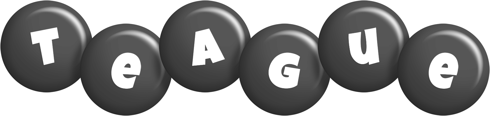 Teague candy-black logo