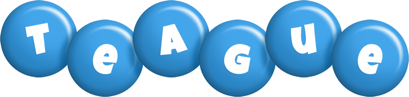Teague candy-blue logo