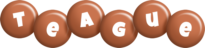 Teague candy-brown logo
