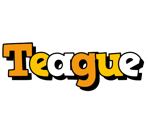 Teague cartoon logo