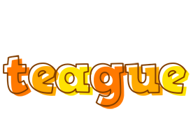 Teague desert logo