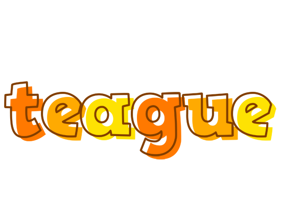 Teague desert logo