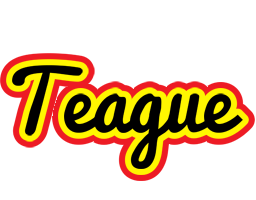 Teague flaming logo