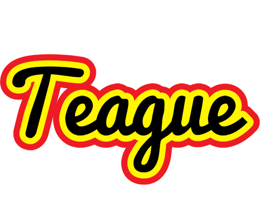 Teague flaming logo