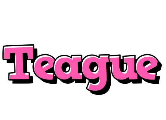 Teague girlish logo