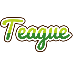 Teague golfing logo