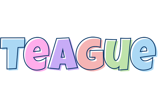 Teague pastel logo