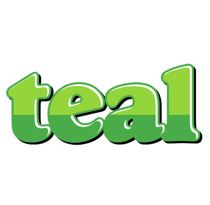 Teal apple logo