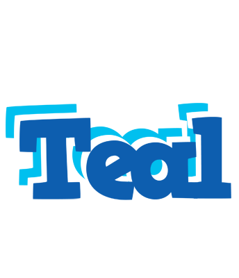 Teal business logo