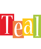 Teal colors logo