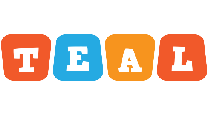 Teal comics logo
