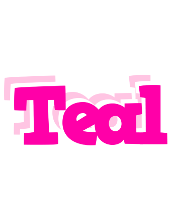 Teal dancing logo