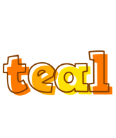 Teal desert logo