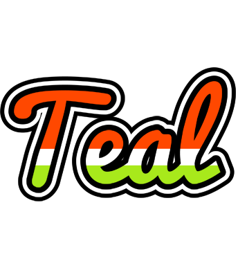 Teal exotic logo