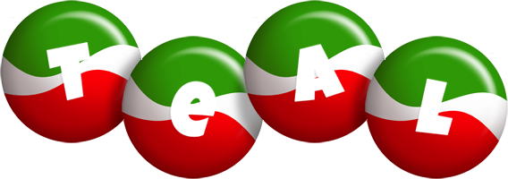 Teal italy logo