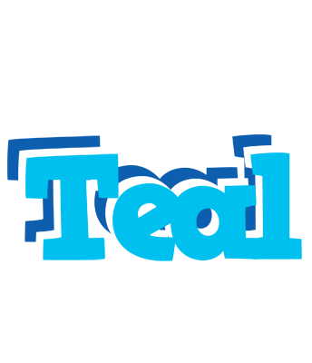 Teal jacuzzi logo