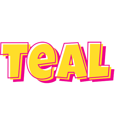 Teal kaboom logo