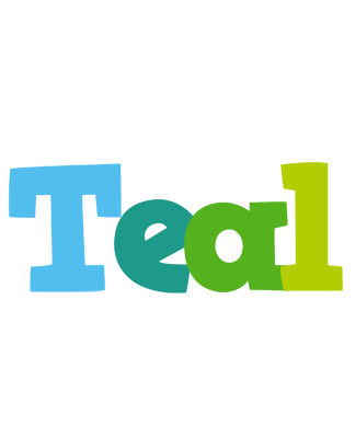 Teal rainbows logo