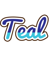 Teal raining logo