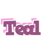 Teal relaxing logo