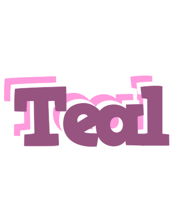 Teal relaxing logo