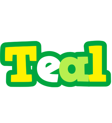 Teal soccer logo