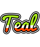 Teal superfun logo