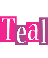 Teal whine logo