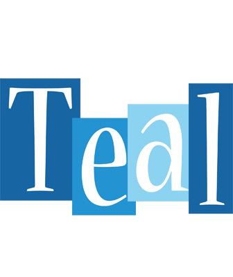 Teal winter logo