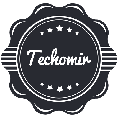 Techomir badge logo