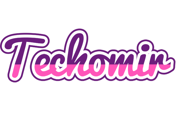 Techomir cheerful logo
