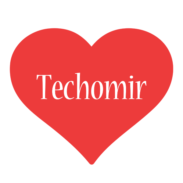 Techomir love logo
