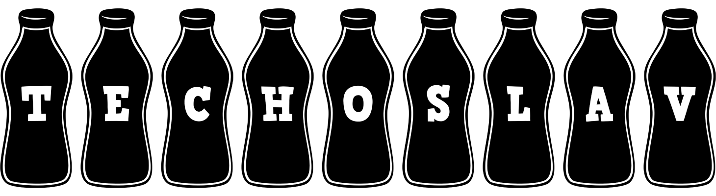 Techoslav bottle logo