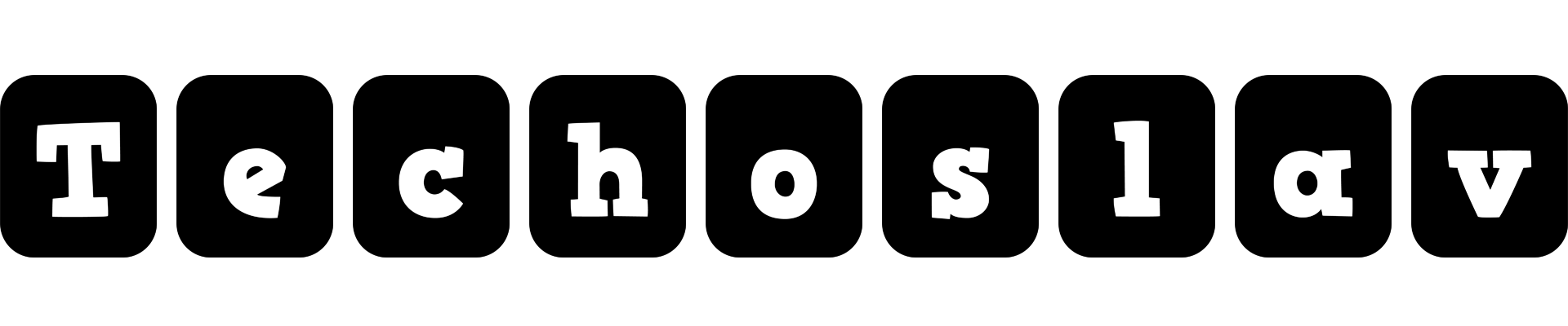 Techoslav box logo