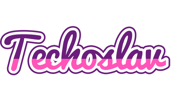 Techoslav cheerful logo